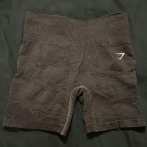 Gymshark black spandex shorts